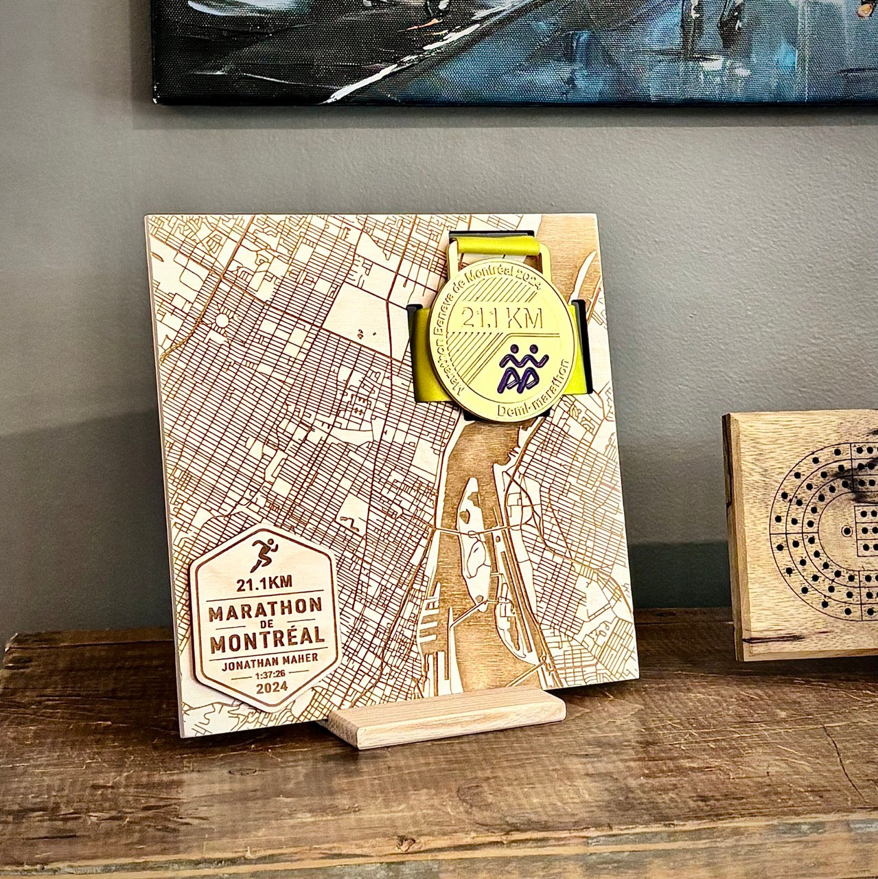 Medal Map Display