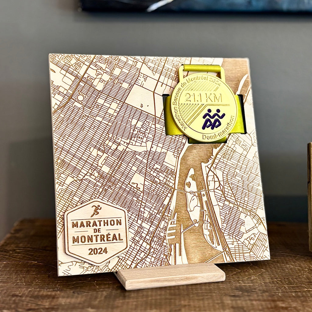 Medal Map Display